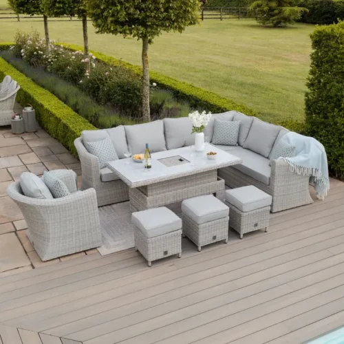 40012-kit-oxf-203064-r-cg-2-small.webp A Oxford Deluxe Large Rattan Corner Dining Set with Rising Table & Armchair - Ceramic Glass