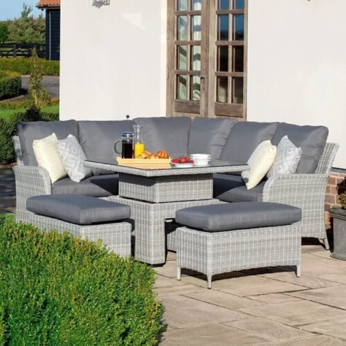 Ascot-Square-Rattan-Corner-Dining-Set-2.jpg Ascot Square Rattan Corner Dining Set With Rising Table & Weatherproof Cushions