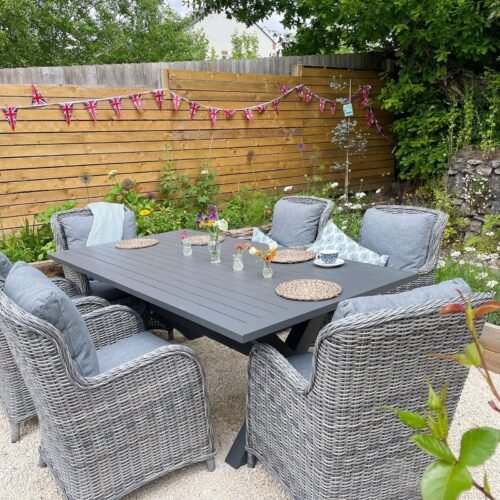 ZMI7.jpg A Cascais Garden Dining Set 6 Seater with Cushions PE Rattan Grey